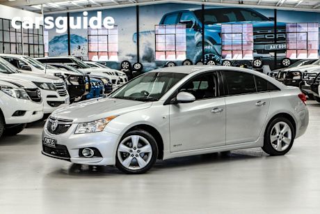 Silver 2011 Holden Cruze Sedan SRI V