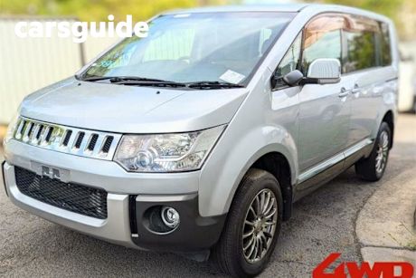 Silver 2013 Mitsubishi Delica OtherCar 4WD DIESEL