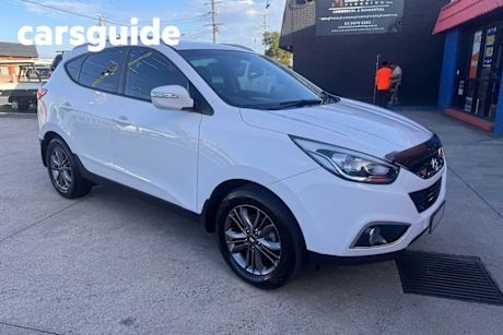 White 2014 Hyundai IX35 Wagon Trophy (fwd)