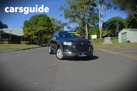 Black 2018 Holden Captiva Wagon Active 7 Seater