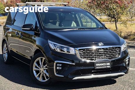 Black 2020 Kia Carnival Wagon Platinum