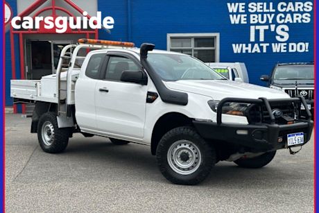 White 2019 Ford Ranger Super Cab Chassis XL 3.2 (4X4)