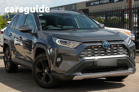 Grey 2021 Toyota RAV4 Wagon Cruiser (awd) Hybrid