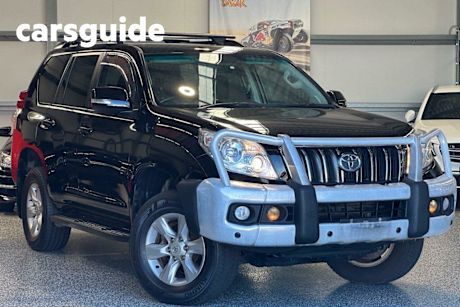 Black 2012 Toyota Landcruiser Prado Wagon Altitude (4X4)