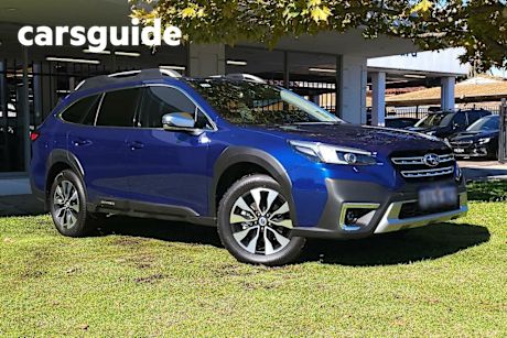 Blue 2024 Subaru Outback Wagon AWD Touring XT