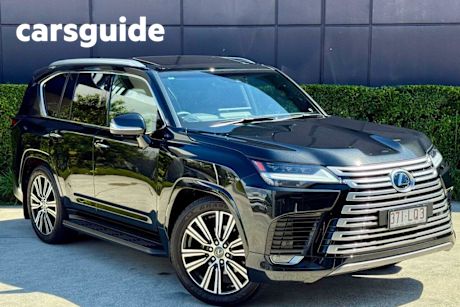 Black 2024 Lexus LX600 Wagon