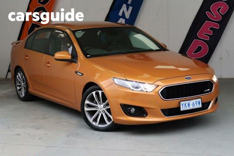 Orange 2015 Ford Falcon Sedan XR6