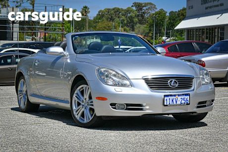 Silver 2006 Lexus SC430 Convertible