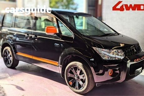 Black 2018 Mitsubishi Delica OtherCar ACTIVE GEAR, 4WD DIESEL, HEATED SEATS