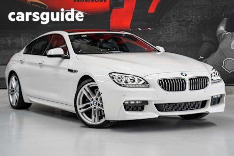 White 2013 BMW 640I Coupe Gran Coupe