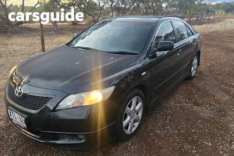 Black 2007 Toyota Camry Sedan Sportivo