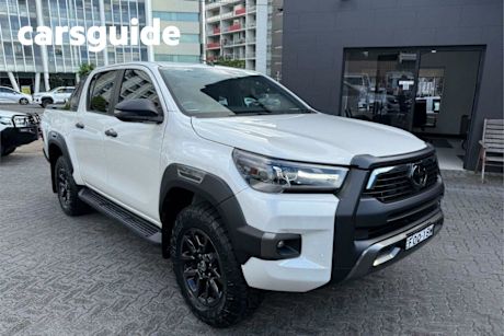 White 2021 Toyota Hilux Double Cab Pick Up Rogue (4X4)