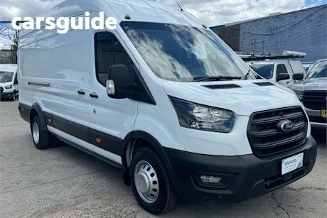 White 2020 Ford Transit Commercial 430e High Roof
