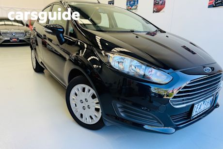 Black 2014 Ford Fiesta Hatchback Ambiente