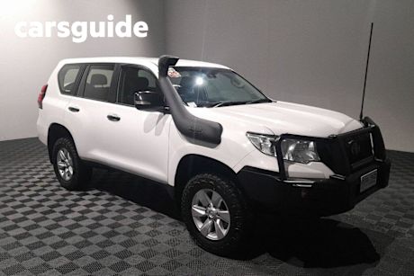 White 2021 Toyota Landcruiser Prado Wagon GX 7 Seat