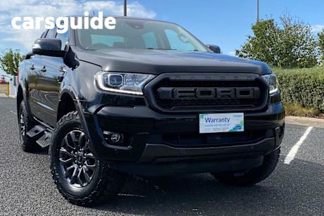 Black 2021 Ford Ranger Double Cab Pick Up XLT 2.0 (4X4)