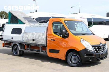 Orange 2016 Renault Master Ute Tray LWB AMT RWD