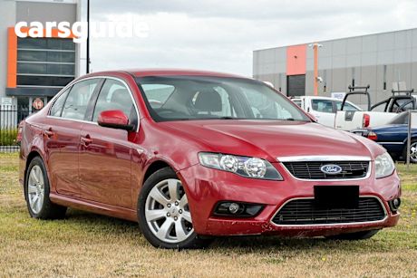 Red 2009 Ford Falcon Sedan G6