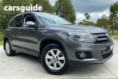 Grey 2012 Volkswagen Tiguan Wagon 132 TSI Pacific