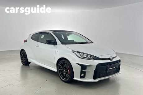 White 2021 Toyota GR Yaris Hatchback Rallye