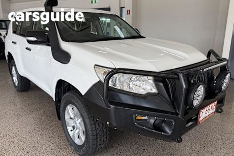 White 2018 Toyota Landcruiser Prado Wagon GX (4X4)