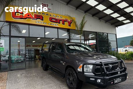Grey 2021 Ram 1500 Crew Cab Utility Express