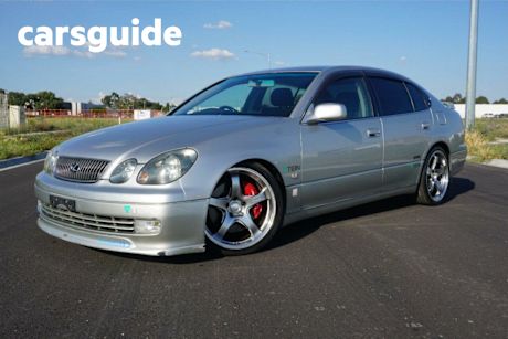 Silver 2004 Toyota Aristo Sedan