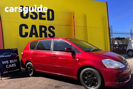 Red 2007 Toyota Avensis Wagon VERSO GLX ACM21R