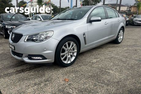 Silver 2013 Holden Commodore Sedan International