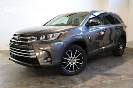 Grey 2017 Toyota Kluger Wagon Grande 2WD