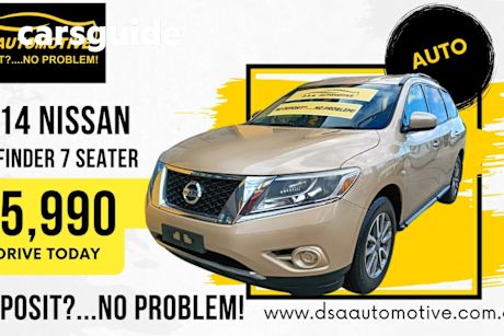 Beige 2013 Nissan Pathfinder Wagon ST (4X2)
