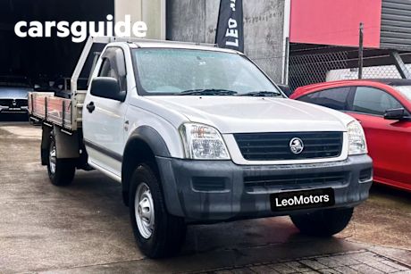 White 2006 Holden Rodeo Cab Chassis LX