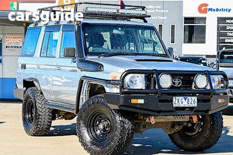 Silver 2012 Toyota Landcruiser Wagon GXL (4X4)