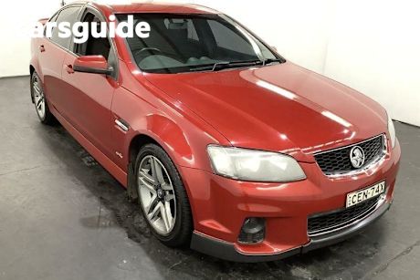 Red 2012 Holden Commodore Sedan SV6