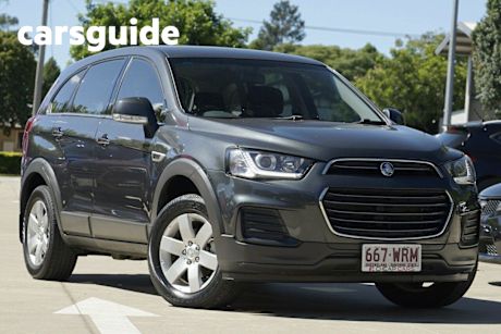 Grey 2016 Holden Captiva Wagon 7 LS (fwd)