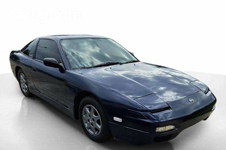 Blue 1991 Nissan 180SX Coupe