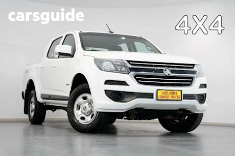 White 2017 Holden Colorado Crew Cab Pickup LS (4X4)