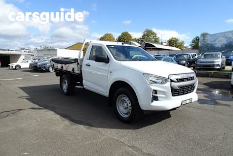 White 2021 Isuzu D-MAX Cab Chassis SX (4X2)