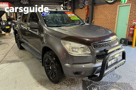 Grey 2012 Holden Colorado Ute Tray