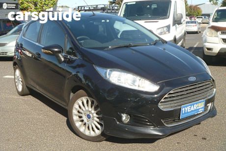 Black 2016 Ford Fiesta Hatchback Sport