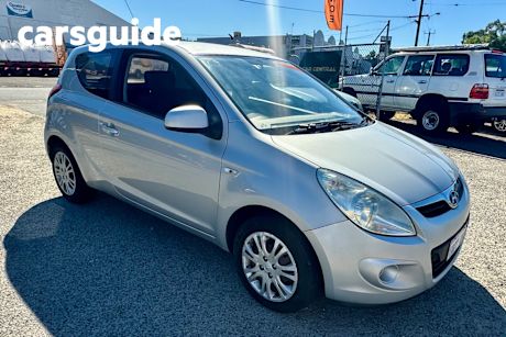 Silver 2012 Hyundai I20 Hatchback Active