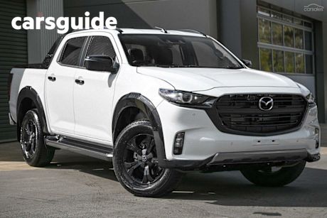 White 2024 Mazda BT-50 Dual Cab Pick-up SP (4X4)