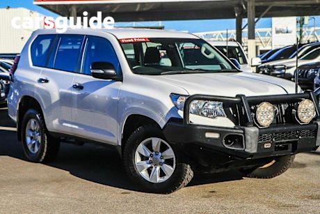 White 2019 Toyota Landcruiser Prado Wagon GX (4X4)