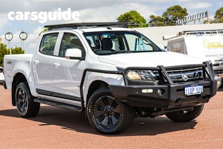 White 2016 Holden Colorado Crew Cab Pickup LS (4X4)