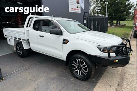 White 2018 Ford Ranger Super Cab Chassis XL 3.2 (4X4)