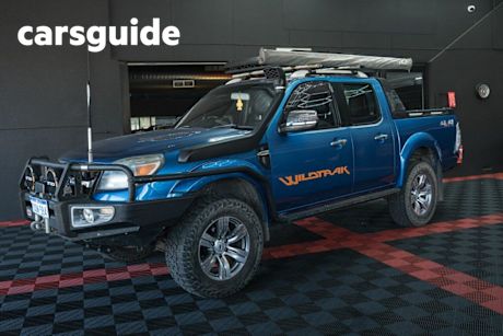 Blue 2011 Ford Ranger Dual Cab Pick-up Wildtrak (4X4)