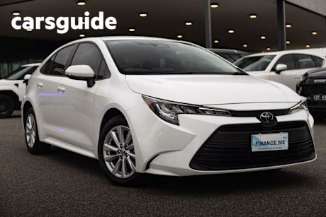 White 2023 Toyota Corolla Sedan Ascent Sport + Convenience PK
