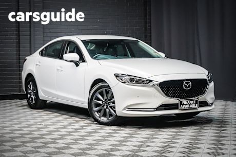 White 2024 Mazda 6 Sedan G25 Touring