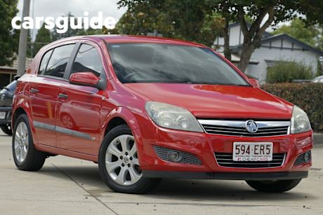 Red 2008 Holden Astra Hatchback CD
