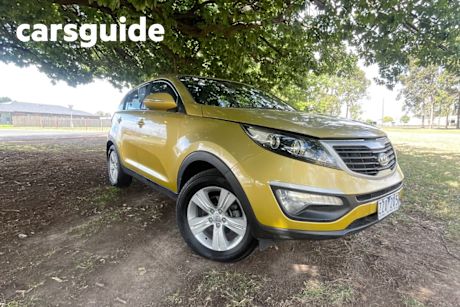 Yellow 2011 Kia Sportage Wagon SI (fwd)